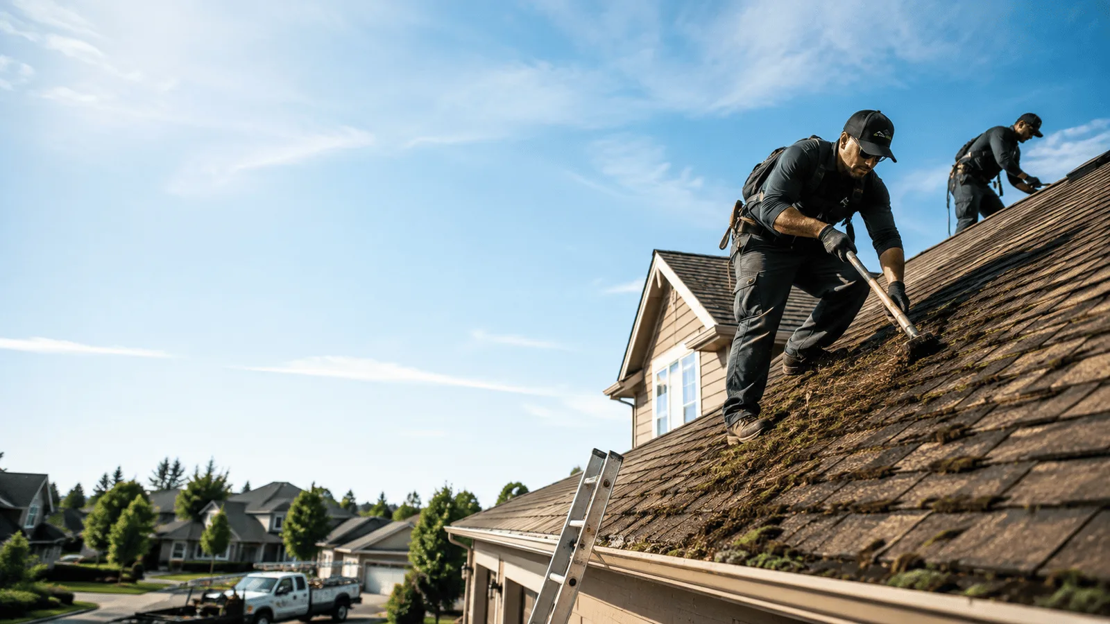 Roof Moss Removal in Jacobson, MN near me